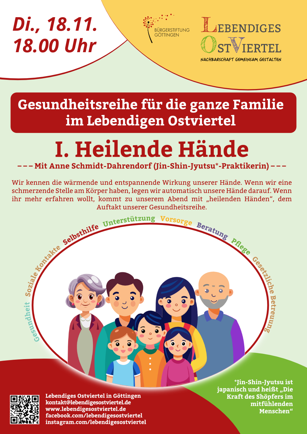 Gesundheitsreihe im LOV - I. "Heilende Hände"